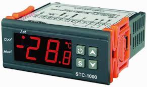 Termostato Digitale Riscaldamento Raffreddamento con sonda sensore NTC 220Vac